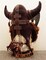 Halloween Special - Viking Warrior Gnome Doll, Fall Farmhouse Plush Nordic Gnome Decoration for Home, Handcrafted Scandinavian Style Gnome for Kitchen Table & Indoor Décor (A)